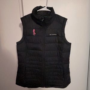 Columbia Breast Cancer Awareness Puffer Vest
